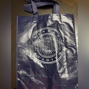 Yankee Stadium Blue Tote Bag